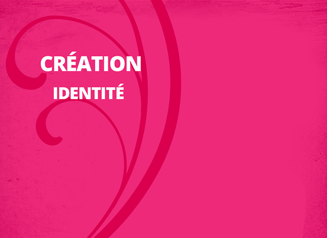 Création d'identité d'entreprise : logo, charte graphique...